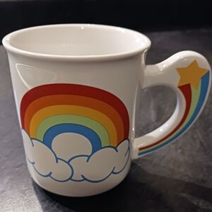 Vintage Rainbow coffee mug